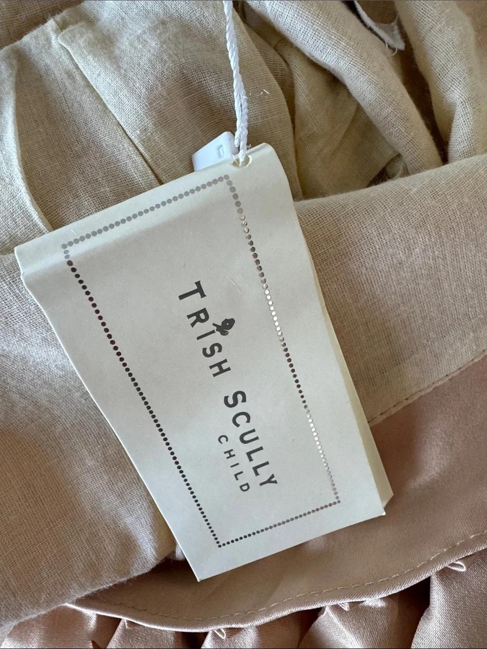 NWT Trish Scully 14 Aeralina peach champagne dress
